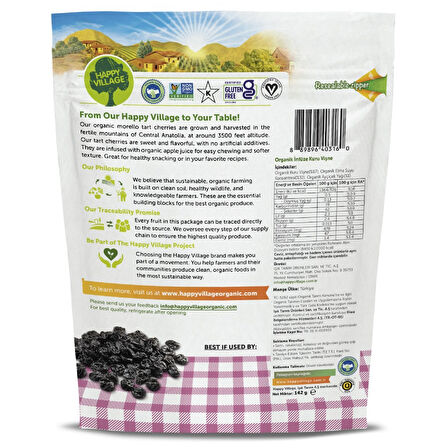 Organik İnfüze Kuru Vişne(x2) 142 gr