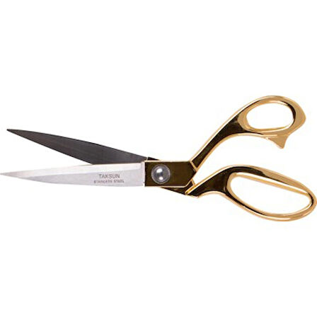 Kumaş Kot Deri Kesim Profesyonel Terzi Makası Çelik Büyük Boy Taksun Terzi Makası 10'' (26Cm) No-1250