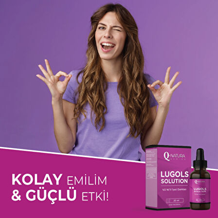 Lugols Solution % 5 İyot Damla 20 ml - 2 ADET