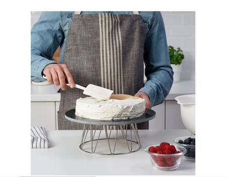 IKEA GUBBRÖRA spatula , siyah-beyaz, 25 cm 