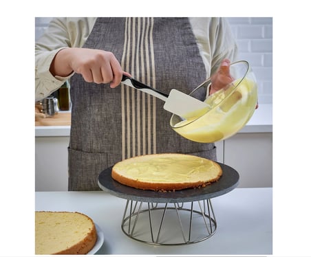 IKEA GUBBRÖRA spatula , siyah-beyaz, 25 cm 