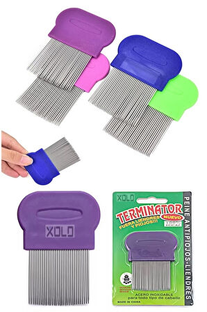 8 Adet Klasik Saç Bit Tarağı 32 Dişli Bit Pire Tarağı Her Eve Lazım