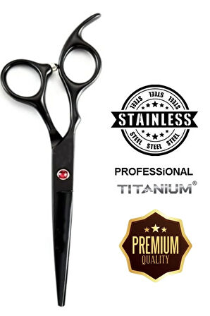 Titanium Black Siyah Saç Kesim Makası Ultra Profesyonel Seri XLQ574B