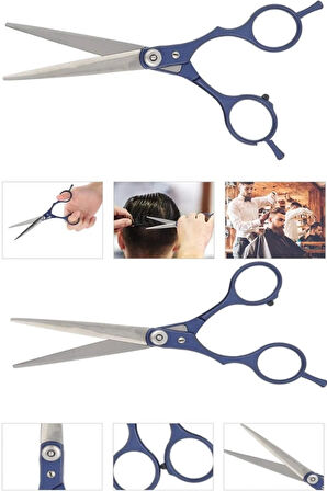 Sol El Makası Sol El Saç Kesim Makası Düz Uçlu Kuaför Berber Özel Sol El Makası 6 inç DH505B