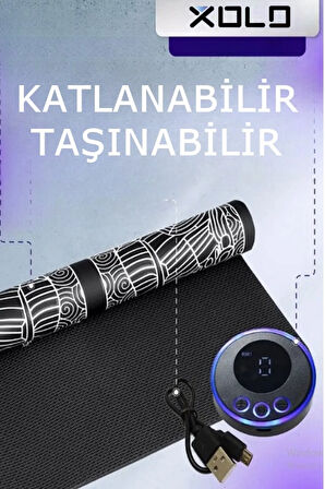 8 Programlı Ayak Fitness Kas Güçlendirici Masaj Aleti