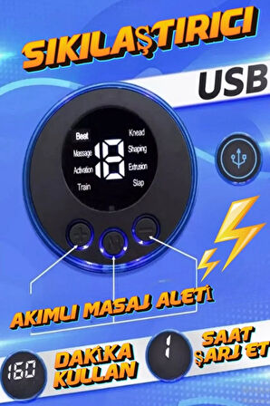 Taşınabilir Tüm Vücut Kol Bacak Karın Basen Masaj Aleti