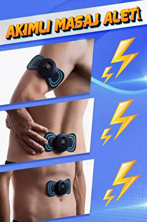 Taşınabilir Tüm Vücut Kol Bacak Karın Basen Masaj Aleti