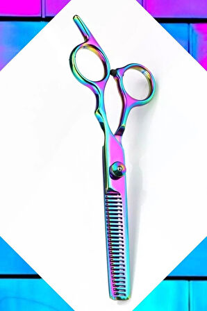 Profesyonel 3 Parça 6 İnç 17 Cm Deri Çantalı Kuaför Berber Saç Makas Seti Düz Makas Ara Makas XLQ501