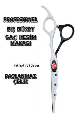 Dış Bükey Saç Kesim Makas Seti Deri Çantalı XLM777 Düz Ara Makas Set Profesyonel Salon Kuaför