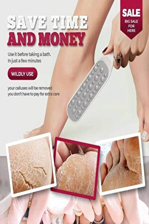 Sert Yumuşak Çift Taraflı Nasır ve Ölü Deri Törpüsü Büyük Boy Ayak Topuk Ölü Deri Törpüsü XL70