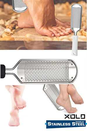 Paslanmaz Çelik Ayak Törpüsü Topuk Ayak Nasır Törpüsü XL74