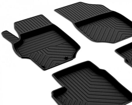 Citroen C Elysee Ferrous 4D Havuzlu Kauçuk Paspas 2013 ve Üzeri