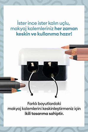 Hassas Kalemler için Kalemtraş Easy Pencil Sharpener