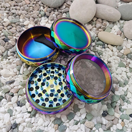 Multi 56 mm. Tütün Baharat Herbal Öğütücüsü Parçalayıcı rb81ml