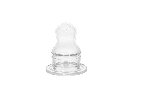 Wee Baby Silikon Damaklı Biberon Emziği Normal Akı