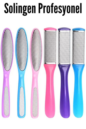 Muhteşem Ayak Törpü Rende Seti 2li Set Islak Kuru Çift Taraflı XLT91TXLT92T