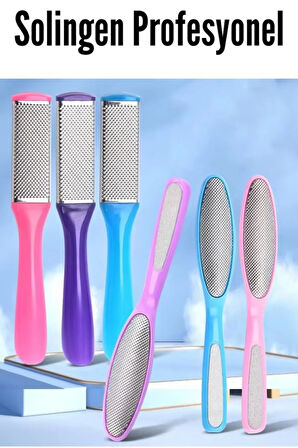 Muhteşem Ayak Törpü Rende Seti 2li Set Islak Kuru Çift Taraflı XLT91TXLT92T