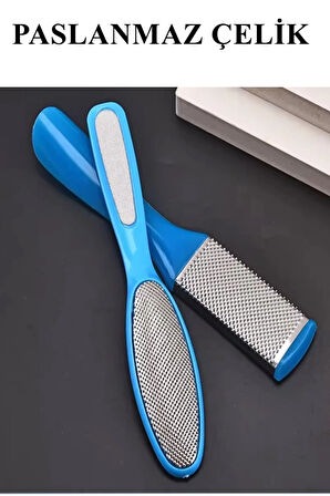 Muhteşem Ayak Törpü Rende Seti 2li Set Islak Kuru Çift Taraflı XLT91TXLT92T