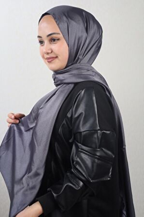  Qum İpek Düz Renk Kristal Şal - Desen-01 - Renk-14 -98