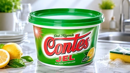 YEŞİL JEL DETERJAN 300 GR 3 ADET 900 GR