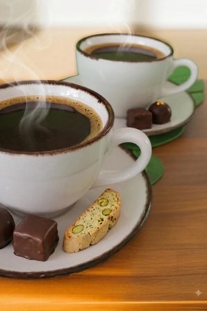 Kütahya Porselen  6 Kişilik 190 ml/cc Çay Nescafe Duble Türk Kahve Fincanı Takımı 12 Parça 