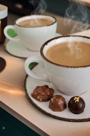 Kütahya Porselen  6 Kişilik 190 ml/cc Çay Nescafe Duble Türk Kahve Fincanı Takımı 12 Parça 