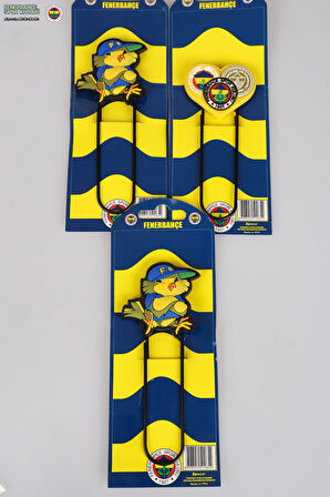 DEKOMUS İLE LİSANSLI FENERBAHÇE "2 ADET" SİLİKON ATAÇ 