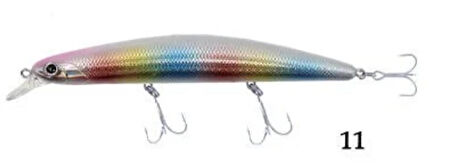 Kendo Seabass Mınnow 12.5cm 21g Floatıng Suni Yem 11