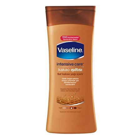 Vaseline Nemlendirici Kuru Cilt için Kakao Kokulu Vücut Losyonu 100 ml 