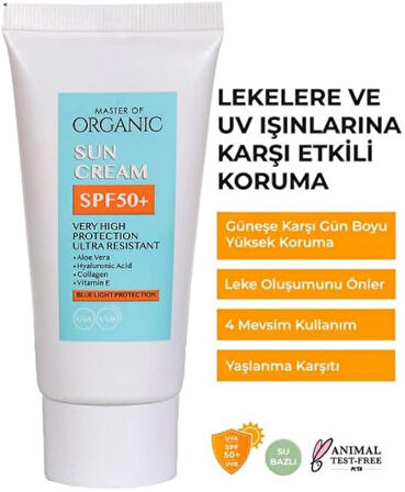 Master Of Organic Master Of Organıc Collagen Güneş Kremi Spf 50+Pa+++