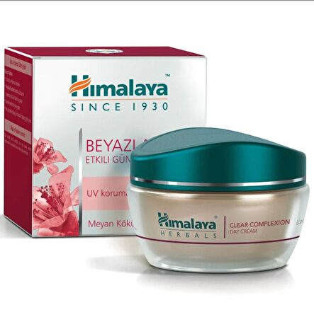 Himalaya Beyazlatma Etkili Tüm Cilt Tipleri İçin Su Bazlı Yağsız Nemlendirici Yüz Bakım Kremi 50 gr