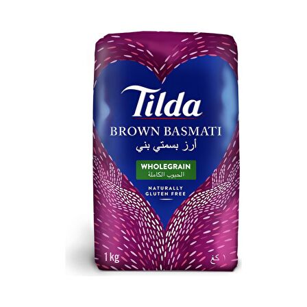 Tilda Kahverengi Basmati Pirinci 1 kg