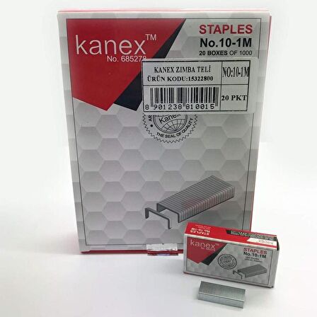 KANEX ZIMBA TELİ NO.10-1M-20 Lİ PAKET