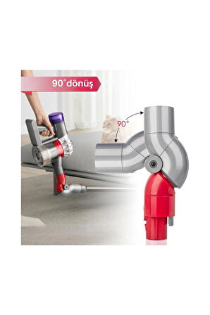 Dyson Gen5 Uyumlu Mobilya Altı Adaptörü  Gen5detect™ Absolute Dik Süpürge Uyumlu