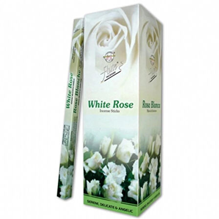 FLUTE BEYAZ GÜL (WHITE ROSE) TÜTSÜ
