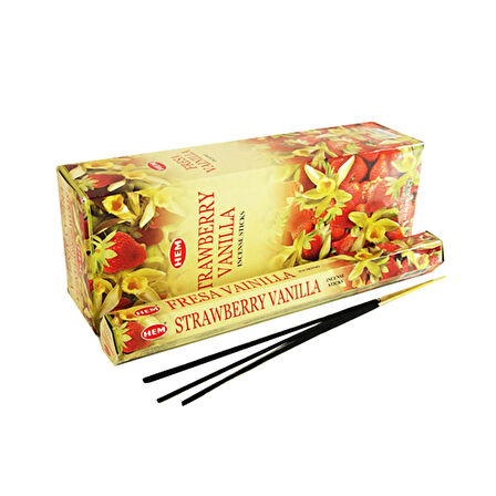 Hem Strawberry Vanilla Çubuk Tütsü 20'li