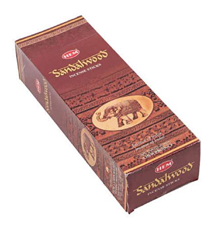 Mnk Çubuk Tütsü 20 Li Sandalwood Hexa TTS128