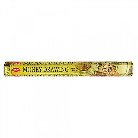 Hem Money Drawing (USD) Hexa Incense Sticks - Parayı Çağıran Kokulu 20 Çubuk Tütsü