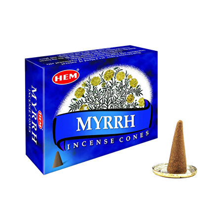 Hem Myrrh Konik Tütsü 10 Adet