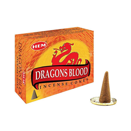 Hem Dragons Blood Konik Tütsü 10 Adet