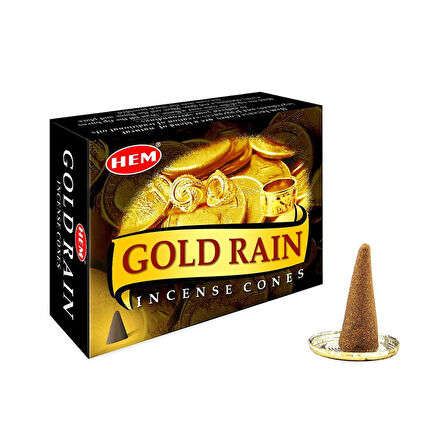 Hem Gold Rain Konik Tütsü 10 Adet