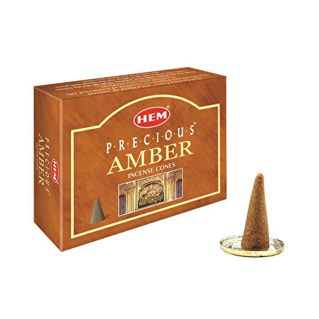 Hem Amber Konik Tütsü 10 Adet