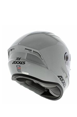 AXXIS DRAKEN S SOLID V.2 GLOSS GRAY (BİR BEDEN BÜYÜK SİPARİŞ VERİNİZ)