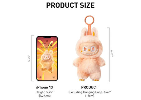 Labubu The Monsters Big into Energy Series Vinyl Plush Pendant Single Blind Box