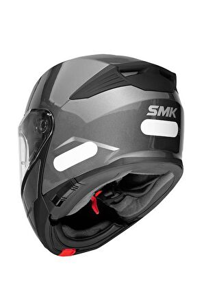 Smk Gullwing Blank Anthracıte Çene Açılır Kask