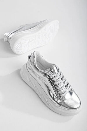 Chrome Deri Sneaker Ortopedik Taban
