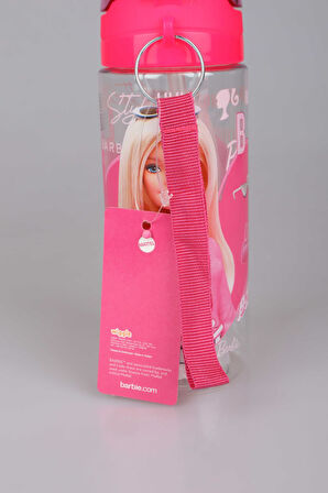 "DEKOMUS CEP DEFTERİ HEDİYELİ" YENİ SEZON LİSANSLI BARBIE TRITAN MATARA 500 ML