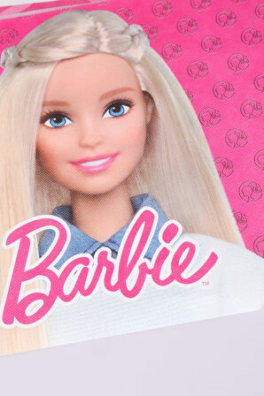 "DEKOMUS CEP DEFTERİ HEDİYELİ" LİSANSLI BARBIE 2'Lİ BESLENME ÖRTÜSÜ