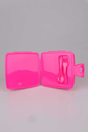 "DEKOMUS CEP DEFTERİ HEDİYELİ" YENİ SEZON LİSANSLI BARBIE 2 KATLI BESLENME KUTUSU *SMART LUNCH BOX*