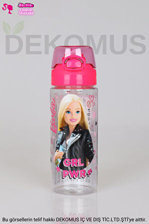 YENİ SEZON LİSANSLI BARBIE GIRL POWER TRITAN MATARA 500 ML